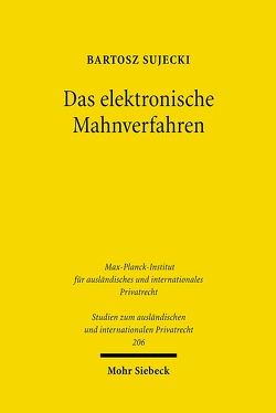 Das elektronische Mahnverfahren von Sujecki,  Bartosz