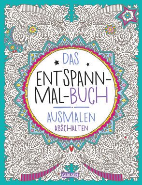 Das Entspann-Mal-Buch von Mallet,  Lisa