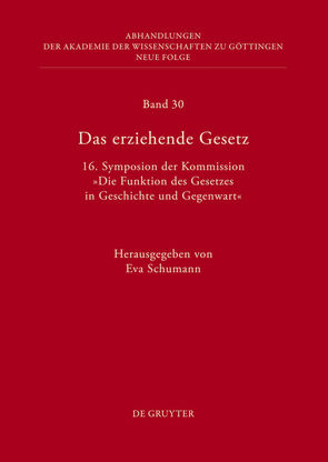 Das erziehende Gesetz von Schumann,  Eva