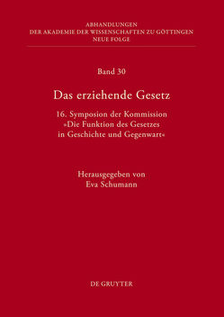 Das erziehende Gesetz von Schumann,  Eva