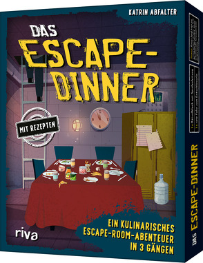 Das Escape-Dinner – Ein kulinarisches Escape-Room-Abenteuer in 3 Gängen von Abfalter,  Katrin