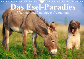 Das Esel-Paradies – Hunde und andere Feunde (Wandkalender 2022 DIN A4 quer) von Stanzer,  Elisabeth