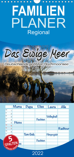 Familienplaner Das Ewige Meer (Wandkalender 2022 , 21 cm x 45 cm, hoch) von Dreegmeyer,  Hardy