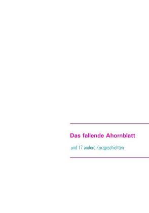 Das fallende Ahornblatt von Werlen,  Jean-Luc