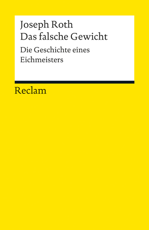 Das falsche Gewicht von Pelzer,  Jürgen, Roth,  Joseph