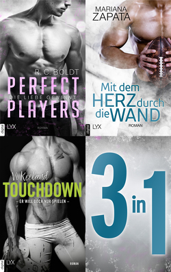 Das Football-Bundle – 3 Romane in einem E-Book von Boldt,  R. C., Först,  Barbara, Heckmann,  Andreas, Keeland,  Vi, Malz,  Janine, Zapata,  Mariana