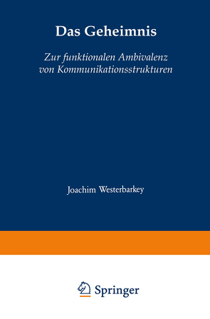 Das Geheimnis von Westerbarkey,  Joachim