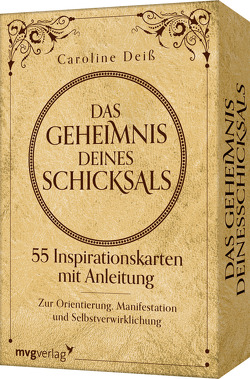 Das Geheimnis deines Schicksals – 55 Inspirationskarten mit Anleitung von Deiß,  Caroline