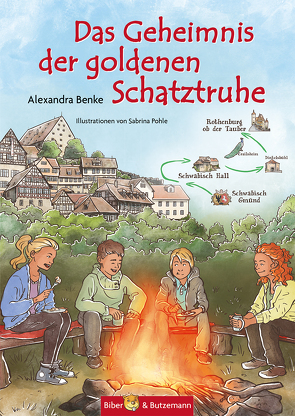 Das Geheimnis der goldenen Schatztruhe von Benke,  Alexandra, Pohle,  Sabrina