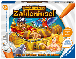 Ravensburger tiptoi 00512 Das Geheimnis der Zahleninsel – Lernspiel von Ravensburger ab 5 Jahren für 1-4 Spieler von Knizia,  Reiner