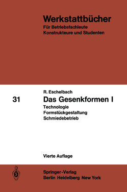 Das Gesenkformen I von Eschelbach,  R.