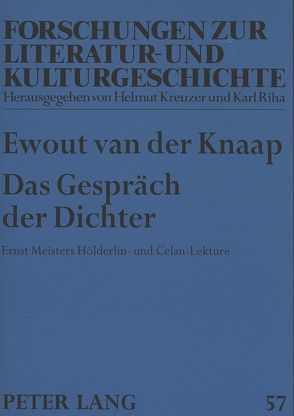 Das Gespräch der Dichter von van der Knaap,  Ewout