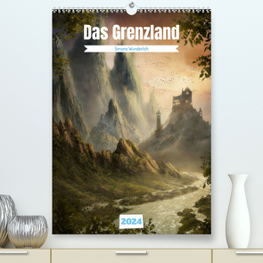 Das Grenzland (hochwertiger Premium Wandkalender 2024 DIN A2 hoch), Kunstdruck in Hochglanz von Wunderlich,  Simone