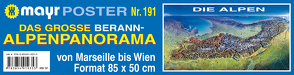 Das große Berann-Alpenpanorama von KOMPASS-Karten GmbH