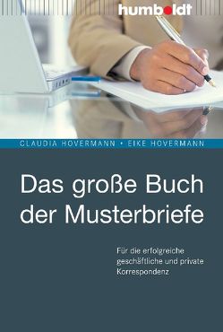 Das große Buch der Musterbriefe von Hovermann,  Claudia, Hovermann,  Eike