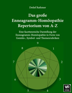 Das große Enneagramm-Homöopathie Repertorium von A-Z von Rathmer,  Detlef