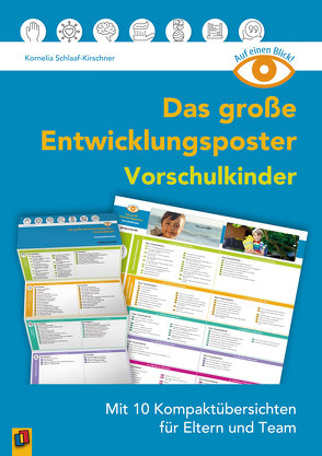 Das große Entwicklungsposter – Vorschulkinder von Schlaaf-Kirschner,  Kornelia