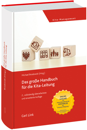 Das große Handbuch für die Kita-Leitung von Brodowski,  Prof. Dr. Michael