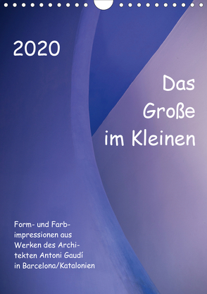 Das Große im Kleinen (Wandkalender 2020 DIN A4 hoch) von Klumpp,  Richard