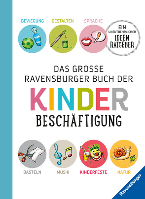 Das große Ravensburger Buch der Kinderbeschäftigung von Braemer,  Helga, Falk,  Renate, Geer,  Kraft, Harries,  Edith, Jeitner-Hartmann,  Bertrun, Kreusch-Jacob,  Dorothée, Rübel,  Doris