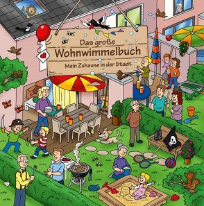 Das große Wohnwimmelbuch von Fischer,  Heike, Wrusch,  Heiko