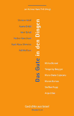 Das Gute in den Dingen von Adaf,  Shimon, Bonné,  Mirko, Breyger,  Yevgeniy, Cojocaru,  Mara-Daria, Erdal,  Ayana, Eshel,  Amir, Harechavi,  Hedva, Kames,  Maren, Kühne,  Jan, Popp,  Steffen, Shmeiss,  Ayat Abou, Thill,  Hans, Utler,  Anja, Wolfson,  Adi