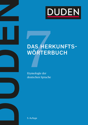 Das Herkunftswörterbuch von Dudenredaktion