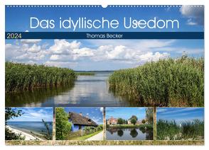 Das idyllische Usedom (Wandkalender 2024 DIN A2 quer), CALVENDO Monatskalender von Becker,  Thomas