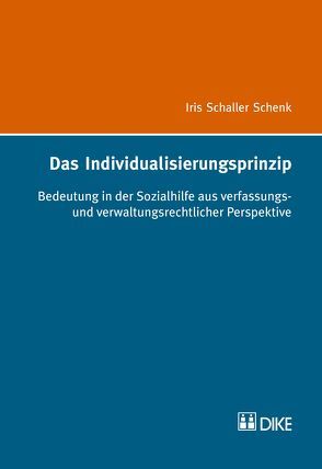 Das Individualisierungsprinzip von Schaller Schenk,  Iris