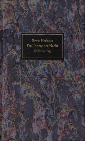 Das Innere der Nacht von Herhaus,  Ernst