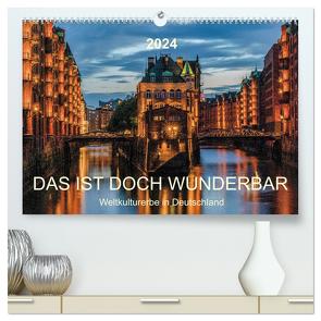 Das ist doch wunderbar. Weltkulturerbe in Deutschland (hochwertiger Premium Wandkalender 2024 DIN A2 quer), Kunstdruck in Hochglanz von Tetlak,  Andy