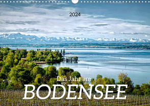 Das Jahr am Bodensee (Wandkalender 2024 DIN A3 quer), CALVENDO Monatskalender von Vieweg,  Christof