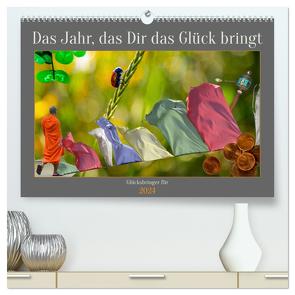 Das Jahr, das Dir das Glück bringt (hochwertiger Premium Wandkalender 2024 DIN A2 quer), Kunstdruck in Hochglanz von Iliopoulou,  Lena