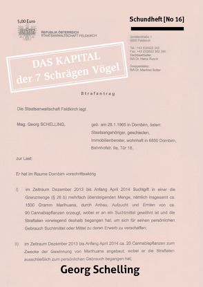 DAS KAPITAL der 7 schrägen Vögel von Schelling,  Georg