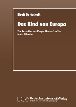 Das Kind von Europa von Gottschalk,  Birgit