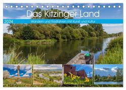 Das Kitzinger Land – Wandern und Radfahren mit Kunst und Kultur (Tischkalender 2024 DIN A5 quer), CALVENDO Monatskalender von Will,  Hans