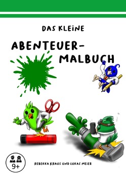 Das kleine Abenteuer-Malbuch von Krauß,  Rebekka, Meier,  Lukas