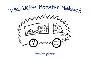 Das kleine Monstermalbuch von Voigtländer,  Anne