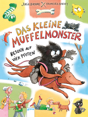 Das kleine Muffelmonster (2). Besuch auf vier Pfoten von Boehme,  Julia, Harvey,  Franziska