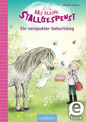 Das kleine Stallgespenst – Ein verspukter Geburtstag (Das kleine Stallgespenst 3) von Haas,  Meike, Livanios,  Eleni