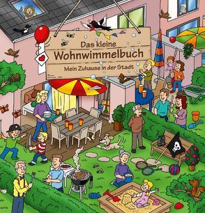 Das kleine Wohnwimmelbuch von Fischer,  Heike, Wrusch,  Heiko