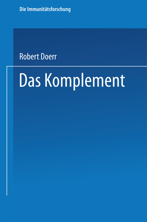 Das Komplement von Doerr,  Robert