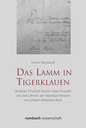 Das Lamm in Tigerklauen von Marquard,  Reiner