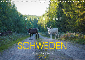 Das Land der Freiheit Schweden (Wandkalender 2024 DIN A4 quer), CALVENDO Monatskalender von Miriam Schwarzfischer,  Fotografin