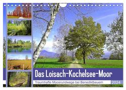 Das Loisach-Kochelsee-Moor Traumhafte Moosrundwege bei Benediktbeuern (Wandkalender 2024 DIN A4 quer), CALVENDO Monatskalender von Schimmack,  Michaela