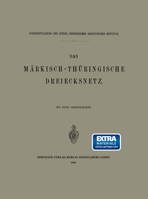Das Märkisch-Thüringische Dreiecksnetz von Börsch,  Anton