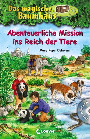 Das magische Baumhaus – Abenteuerliche Mission ins Reich der Tiere (Bd. 43-46) von Knipping,  Jutta, Margineanu,  Sandra, Pope Osborne,  Mary, Theissen,  Petra