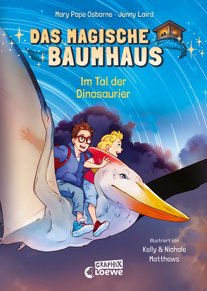 Das magische Baumhaus (Comic-Buchreihe, Band 1) – Im Tal der Dinosaurier von Jaekel,  Franziska, Laird,  Jenny, Matthews,  Kelly, Matthews,  Nichole, Pope Osborne,  Mary