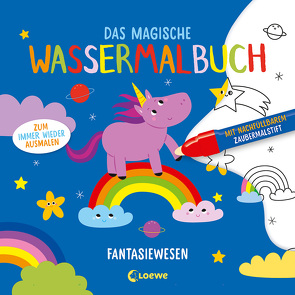 Das magische Wassermalbuch – Fantasiewesen von Gschwender,  Sabine