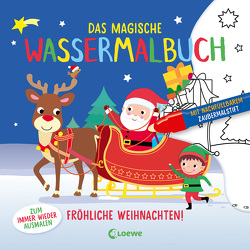 Das magische Wassermalbuch – Fröhliche Weihnachten!